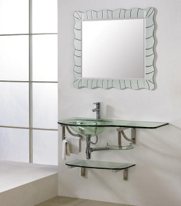 Sleek and streamlined, modern vanities are a growing trend