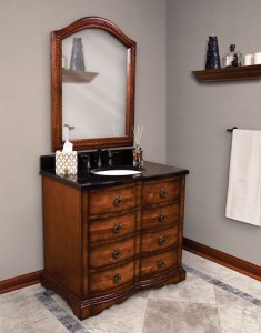 the Carlsbad single bath vanity set