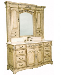 Elaborate vanities are easy to find online