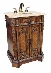 The Oliver antique bath vanity