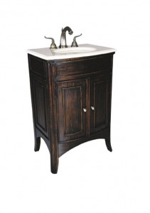 A Verona-style antique vanity