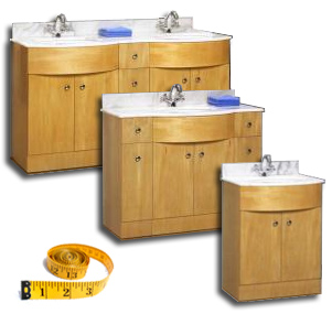 Shop Bathroom Vanities by Size Shop Bathroom Vanities by Size