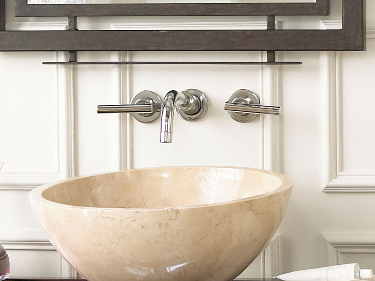 Wall Mount Avanti Faucet - Brushed Nickel Wall Mount Avanti Faucet - Brushed Nickel