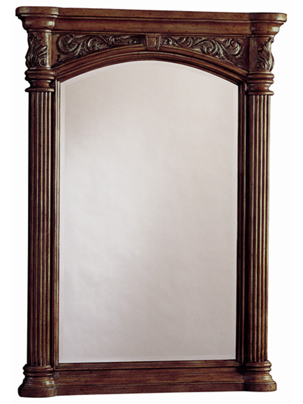 Provincial Bathroom Mirror - Dark Provincial Bathroom Mirror - Dark