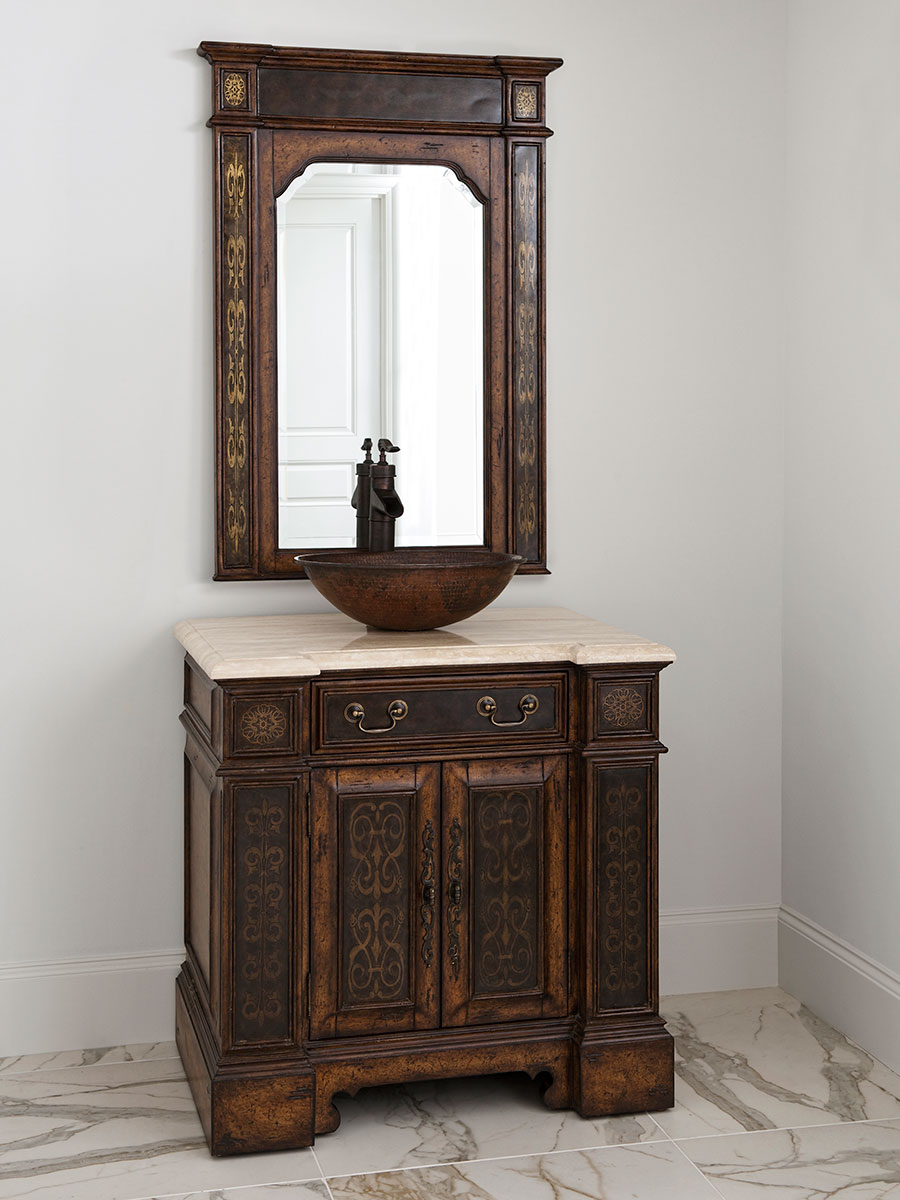 32" Esperanza Single Vessel Sink Vanity - Bathgems.com