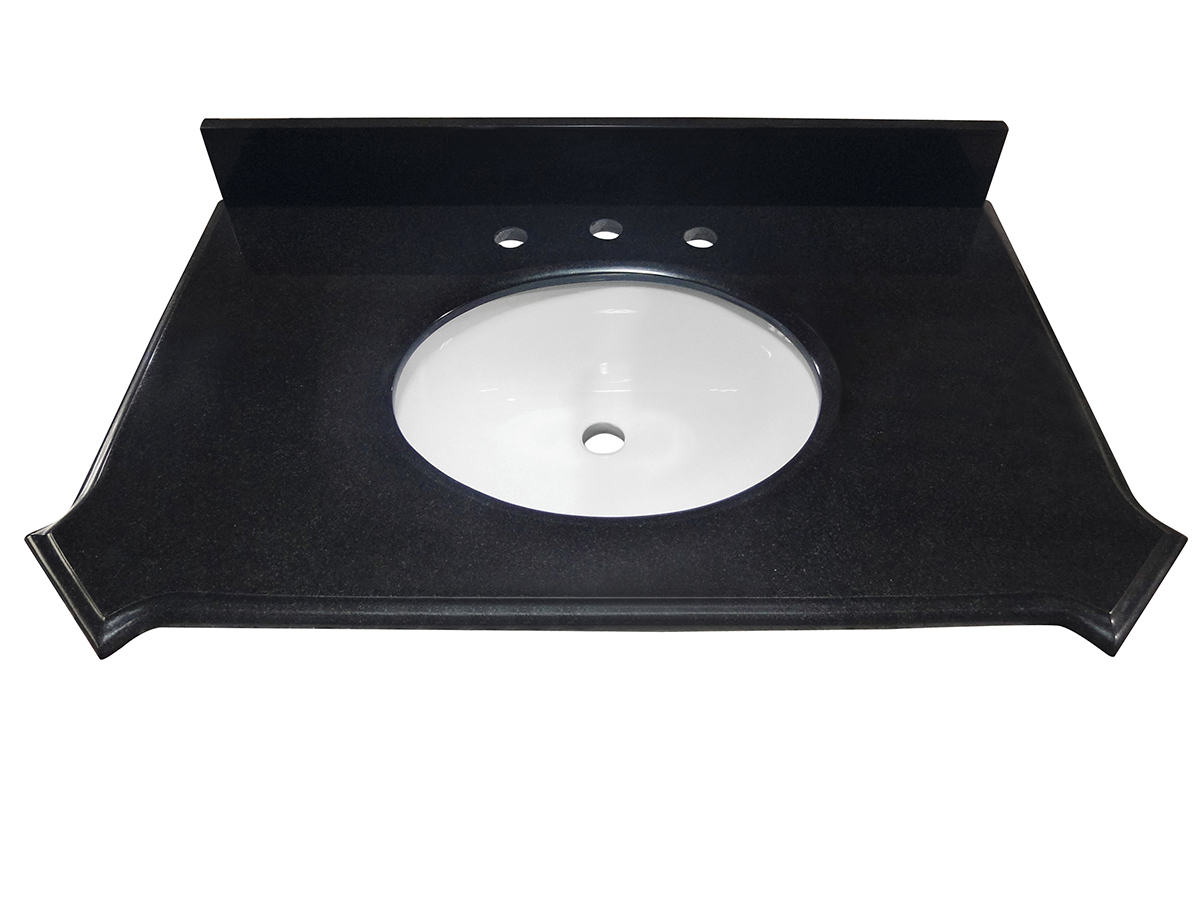 Black Granite Top Black Granite Top