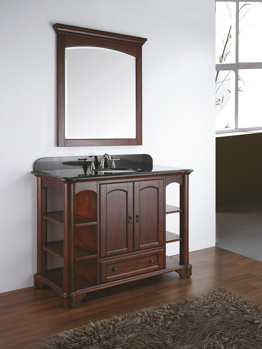 48" Gisela Wide Single Vanity - With optional mirror 48" Gisela Wide Single Vanity - With optional mirror