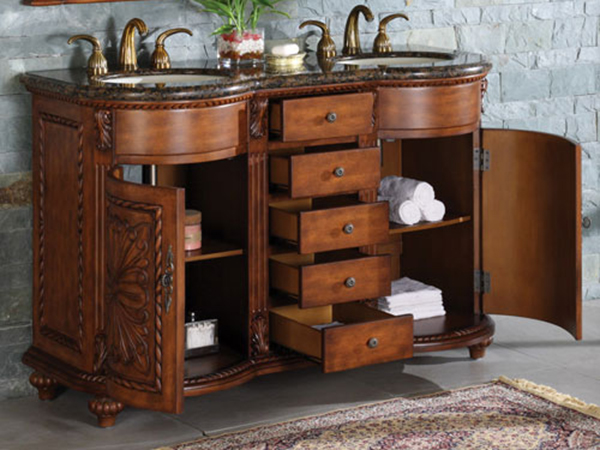 Two Single-Door Cabinets And Five Drawers Two Single-Door Cabinets And Five Drawers