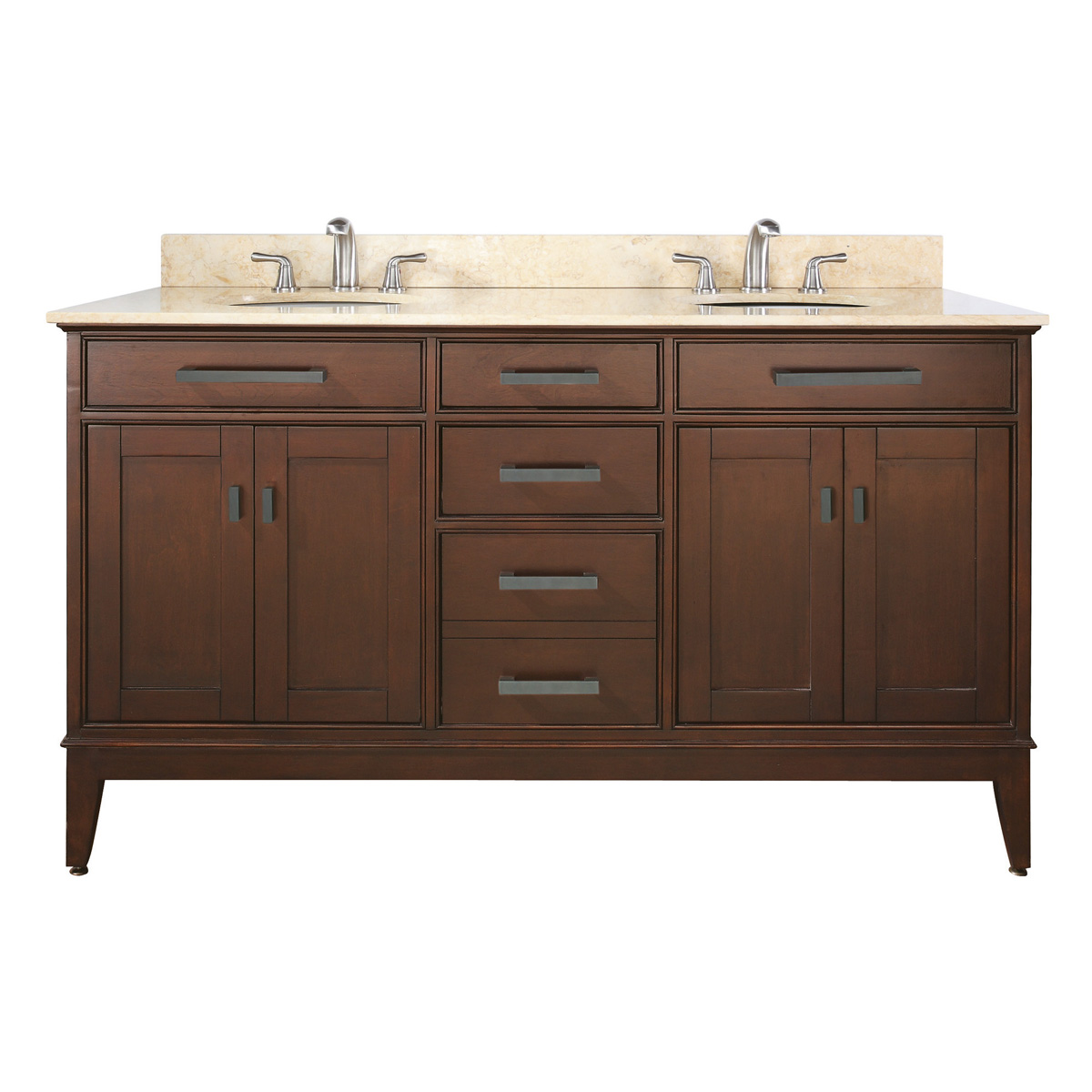 60" Marciana Double Vanity in Tobacco 60" Marciana Double Vanity in Tobacco