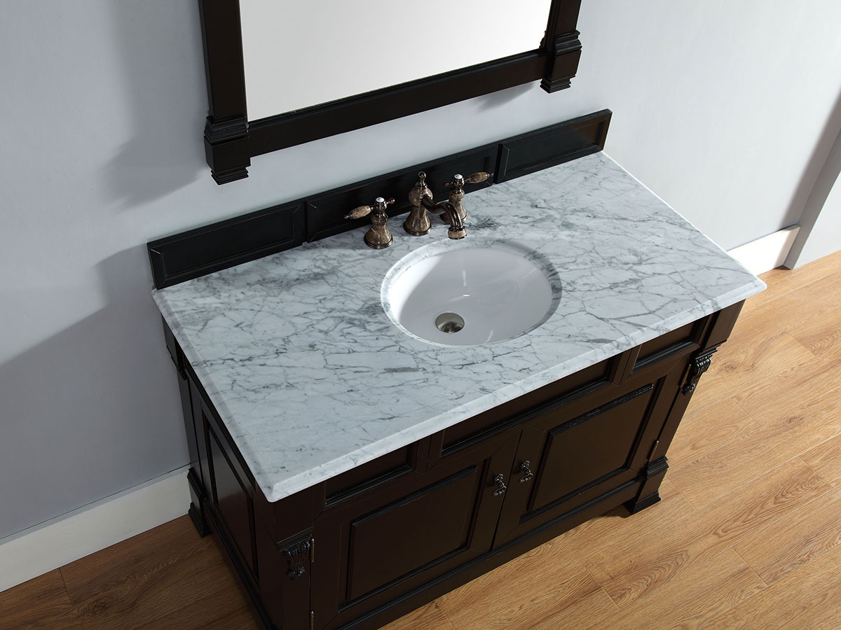 White Carrera Stone Top White Carrera Stone Top