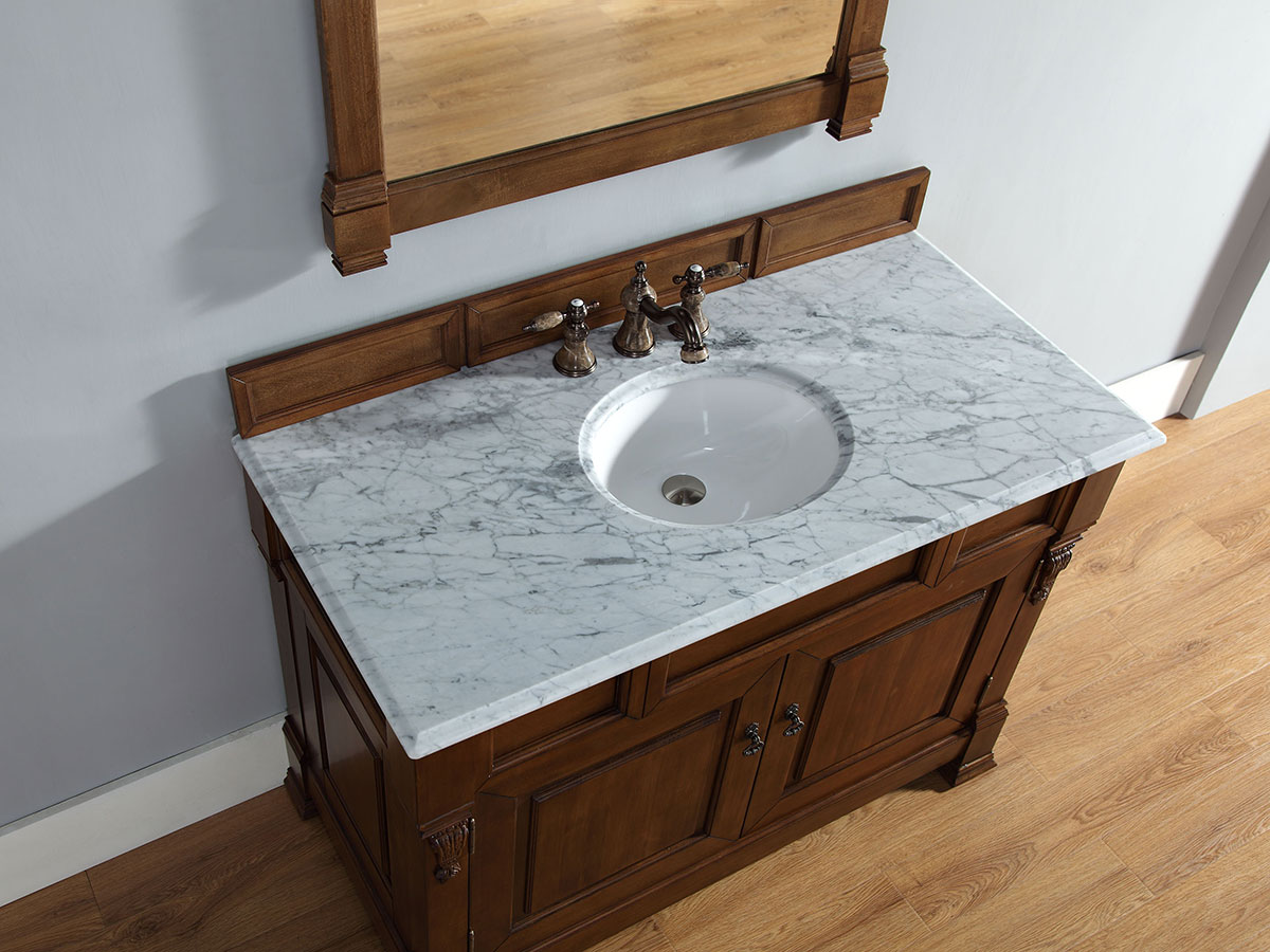 White Carrera Stone Top White Carrera Stone Top