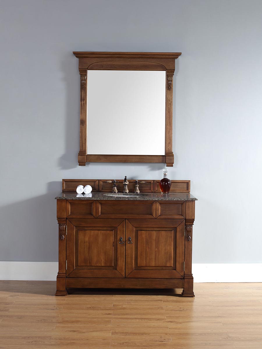 Shown with Tropical Brown Granite Top Shown with Tropical Brown Granite Top