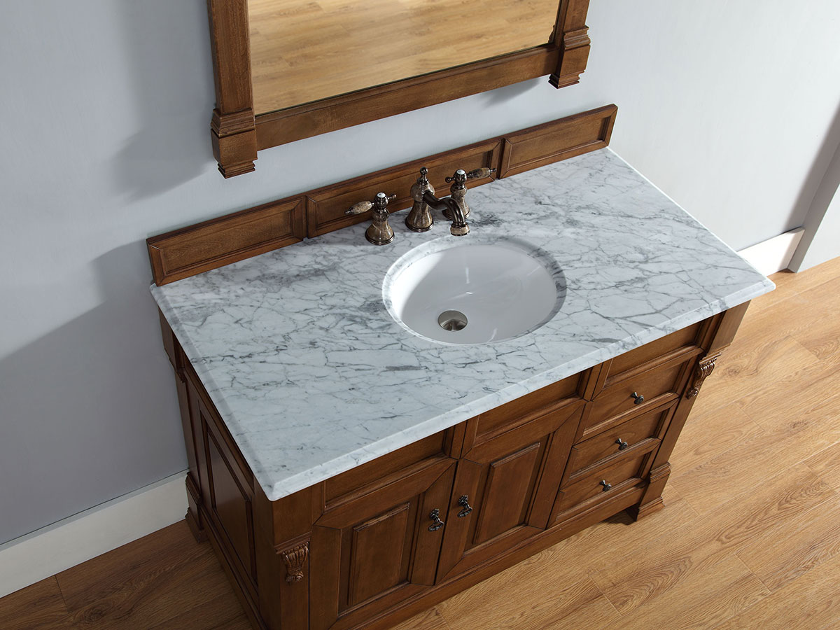 White Carrera Stone Top White Carrera Stone Top