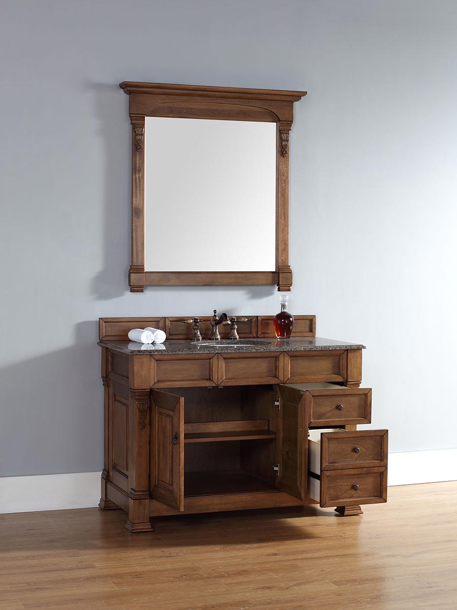 Shown with Tropical Brown Granite Top Shown with Tropical Brown Granite Top