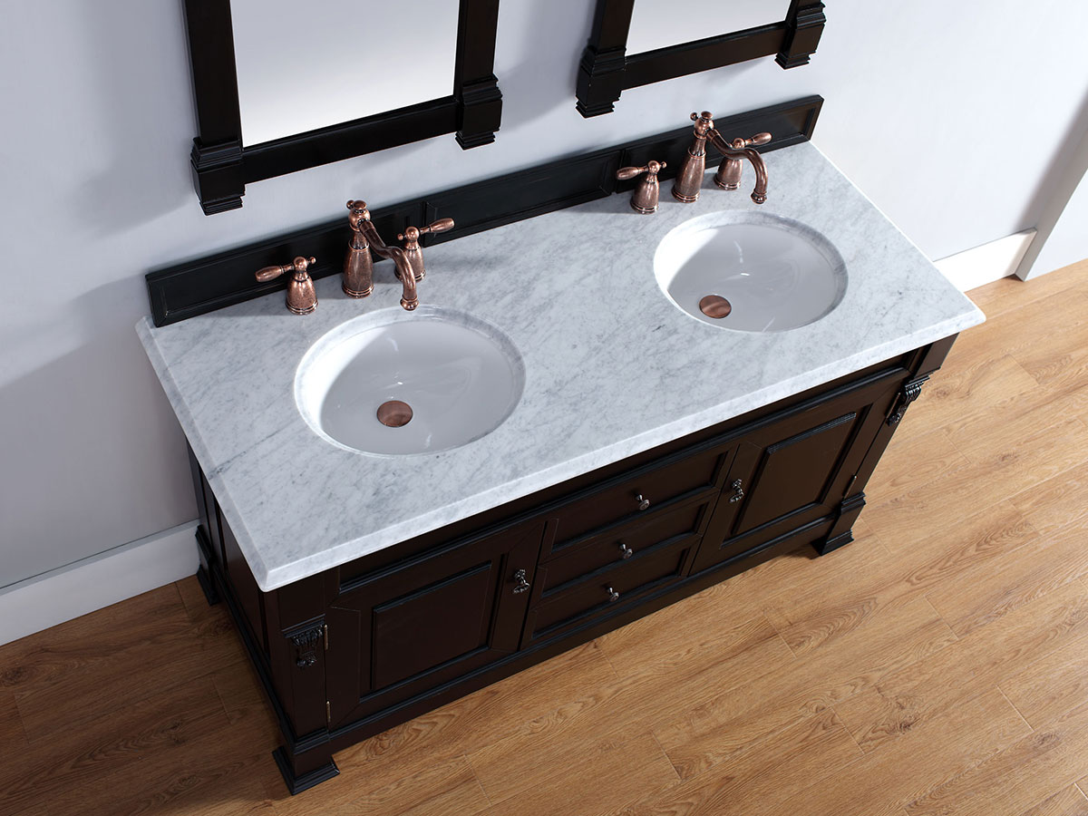 White Carrera Stone Top White Carrera Stone Top