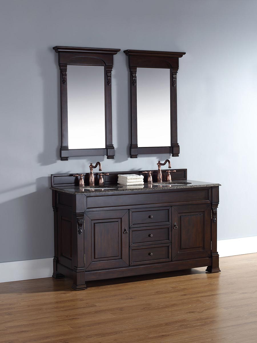 Shown with Tropical Brown Granite Top Shown with Tropical Brown Granite Top