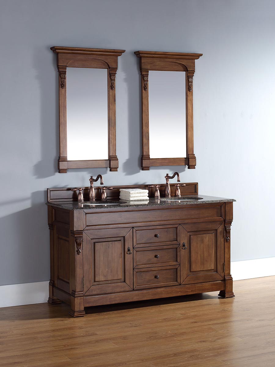 Shown with Tropical Brown Granite Top Shown with Tropical Brown Granite Top