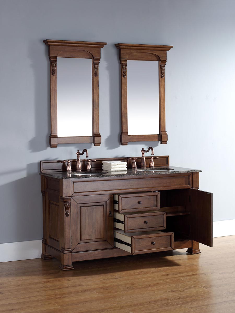 Shown with Tropical Brown Granite Top Shown with Tropical Brown Granite Top