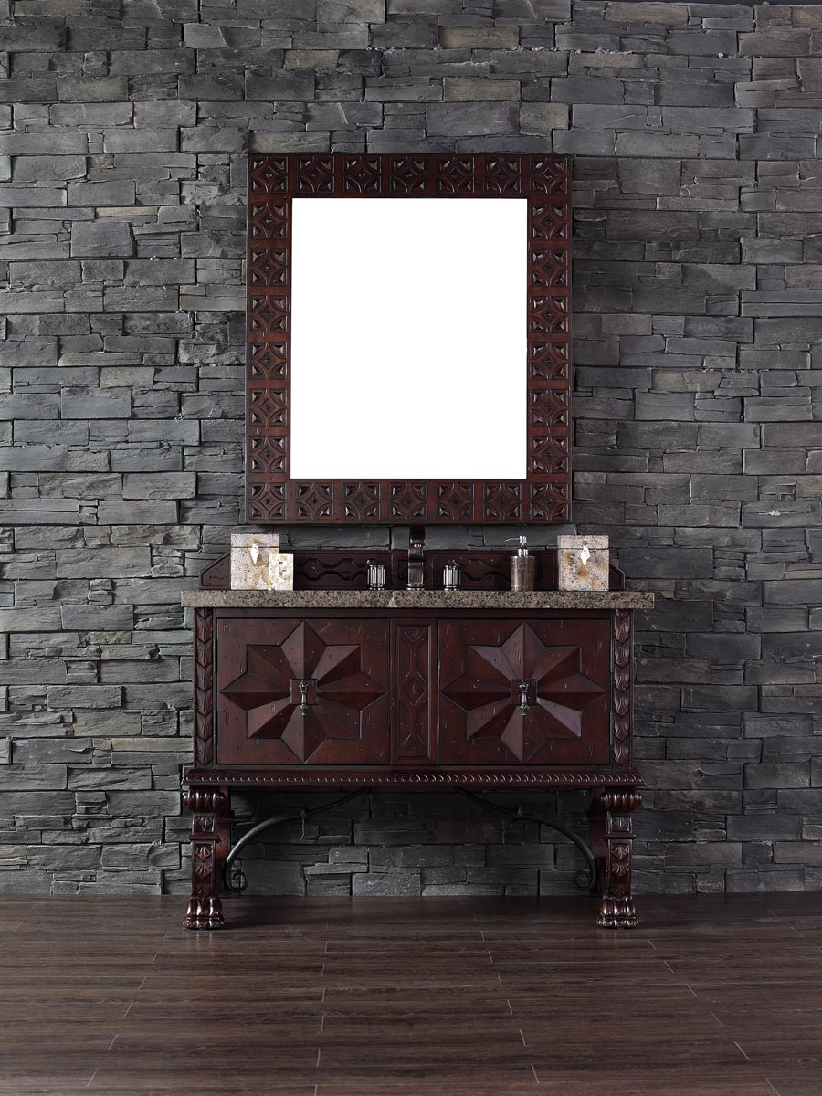 Shown with Tropical Brown Granite Top Shown with Tropical Brown Granite Top