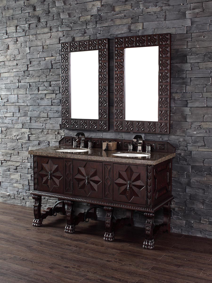 Shown with Tropical Brown Granite Top Shown with Tropical Brown Granite Top