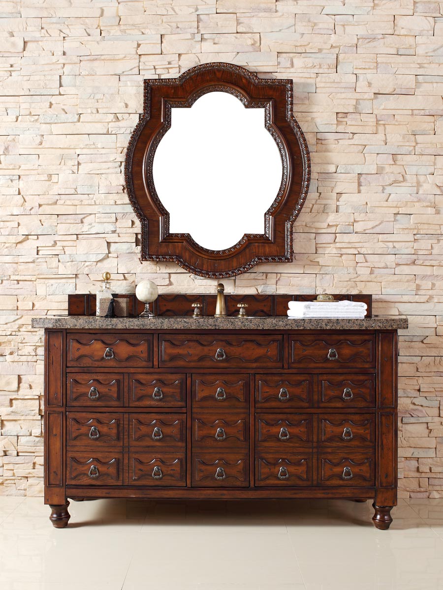 Shown with Tropical Brown Granite Top Shown with Tropical Brown Granite Top