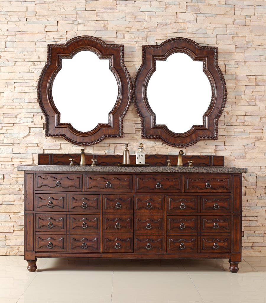 Shown with Tropical Brown Granite Top Shown with Tropical Brown Granite Top
