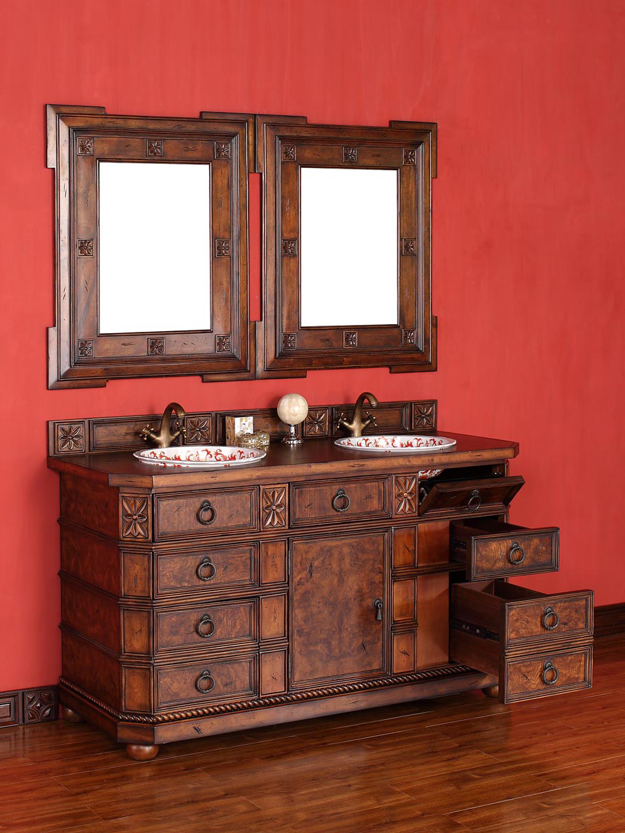 Shown with Wood Top (Vessel Sink Shown Not Included) Shown with Wood Top (Vessel Sink Shown Not Included)