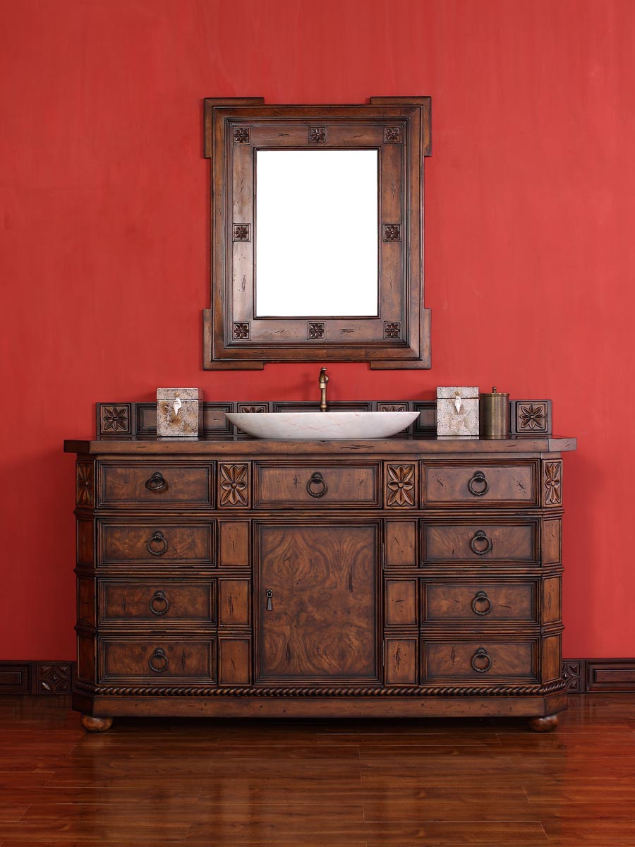 Shown with Wood Top (Vessel Sink Shown Not Included) Shown with Wood Top (Vessel Sink Shown Not Included)