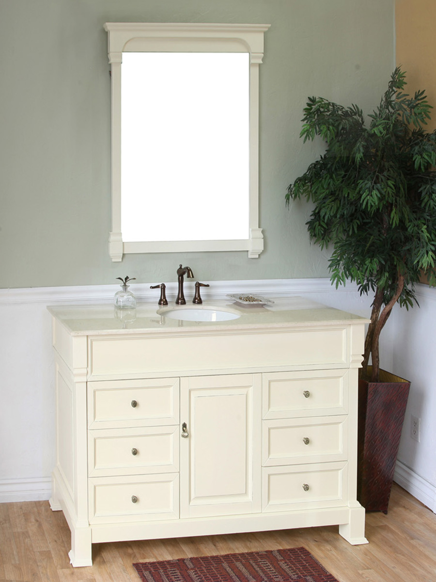 50" Helena Single Bath Vanity Cream