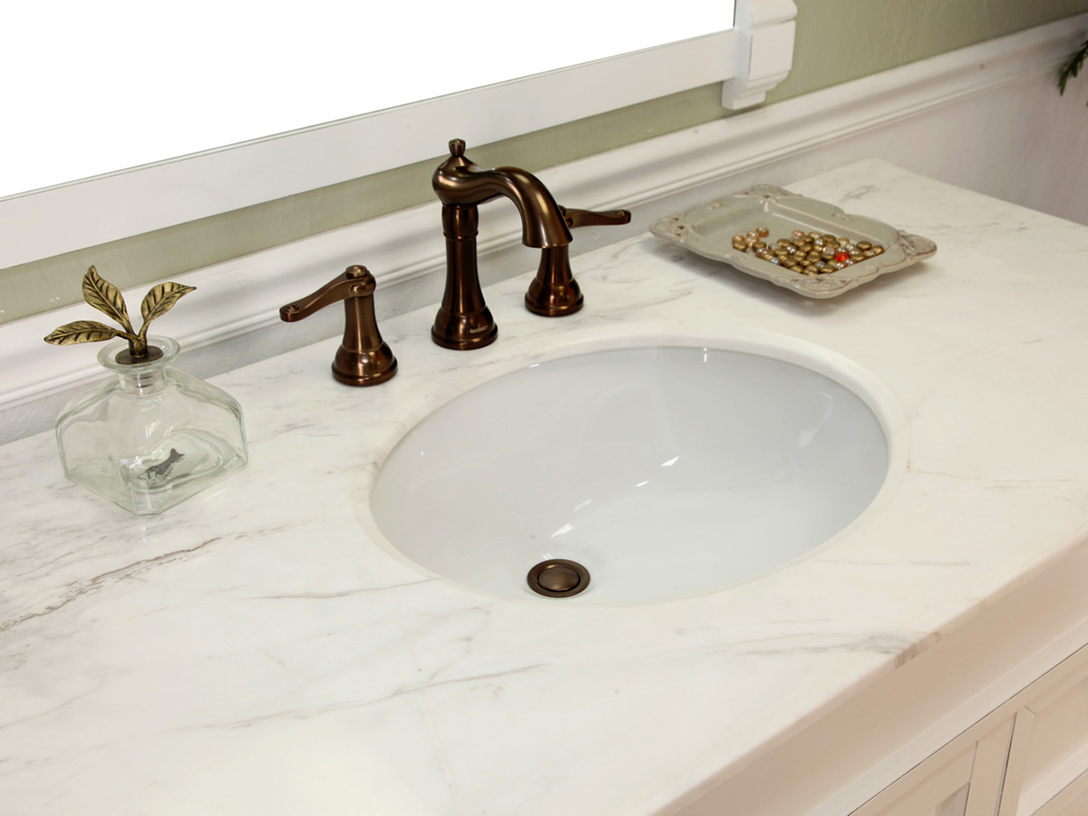 White Marble Top