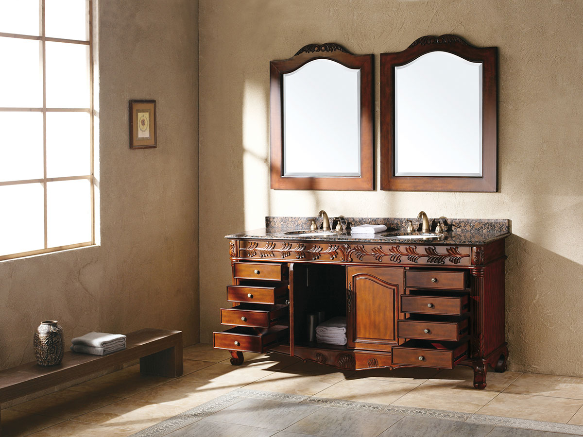 Double-Door Cabinet and Eight Drawers Double-Door Cabinet and Eight Drawers