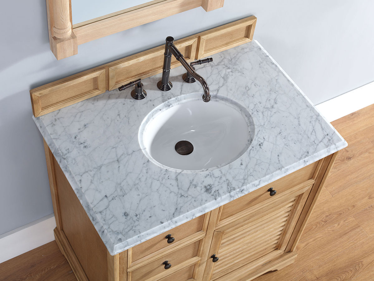 White Carrera Stone Top White Carrera Stone Top