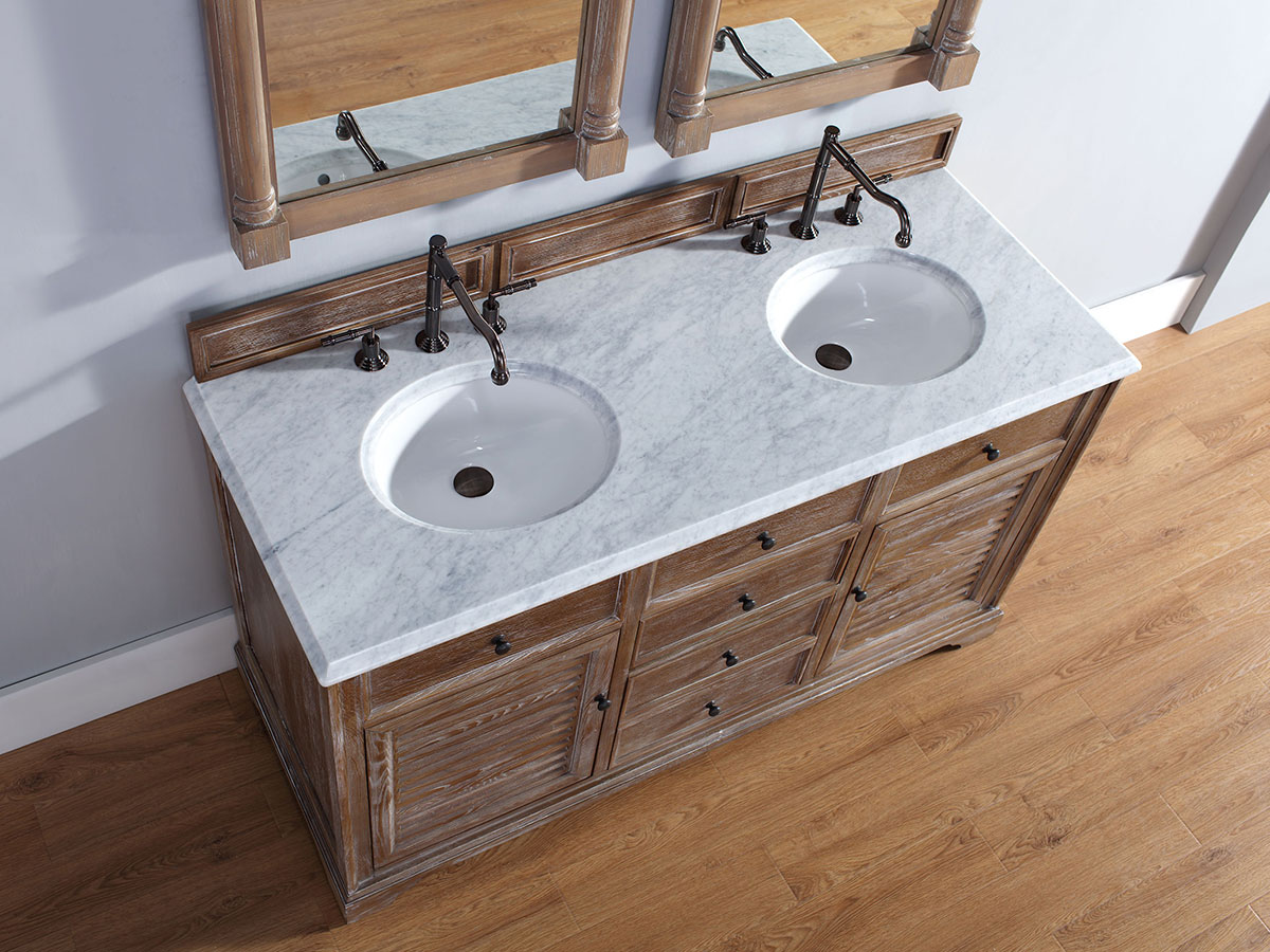 White Carrera Stone Top White Carrera Stone Top
