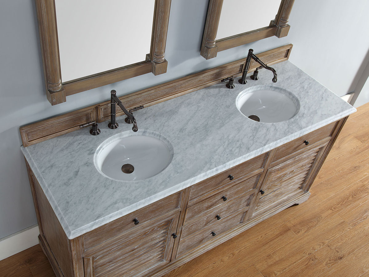 White Carrera Stone Top White Carrera Stone Top