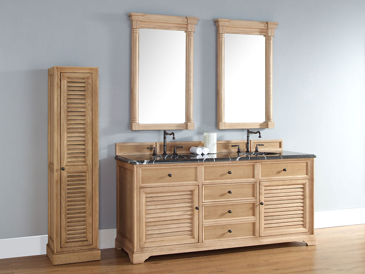 72" Veroli Double Sink Vanity - Natural Oak 72" Veroli Double Sink Vanity - Natural Oak
