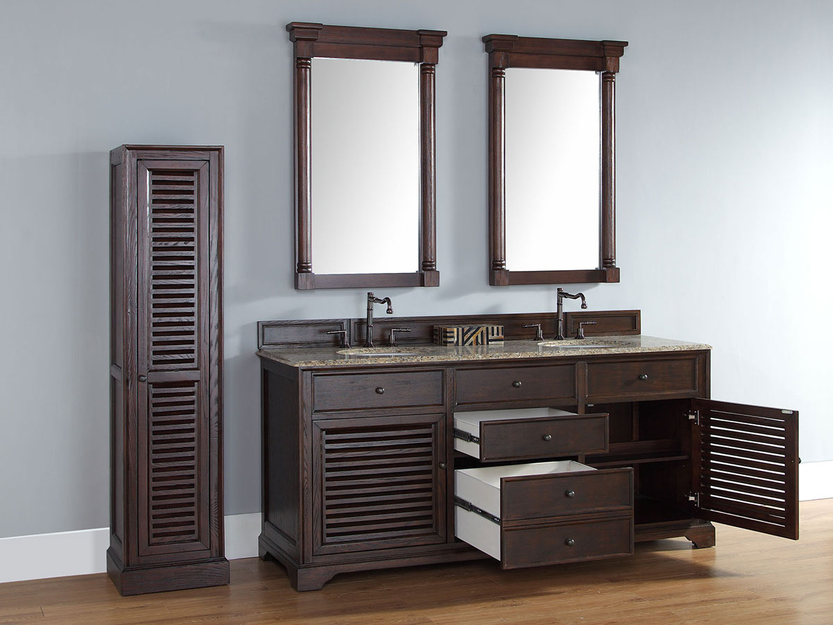 Shown with Tropical Brown Granite Top Shown with Tropical Brown Granite Top