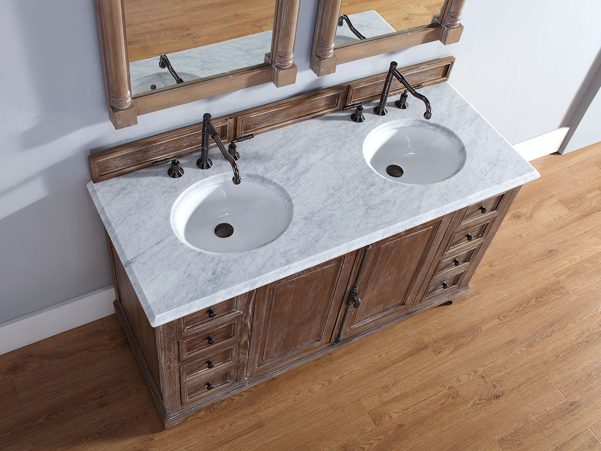 White Carrera Stone Top White Carrera Stone Top