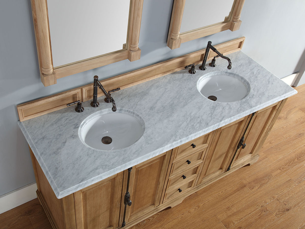 White Carrera Stone Top White Carrera Stone Top
