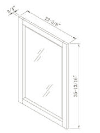 Optional Side Cabinet - Dimensions