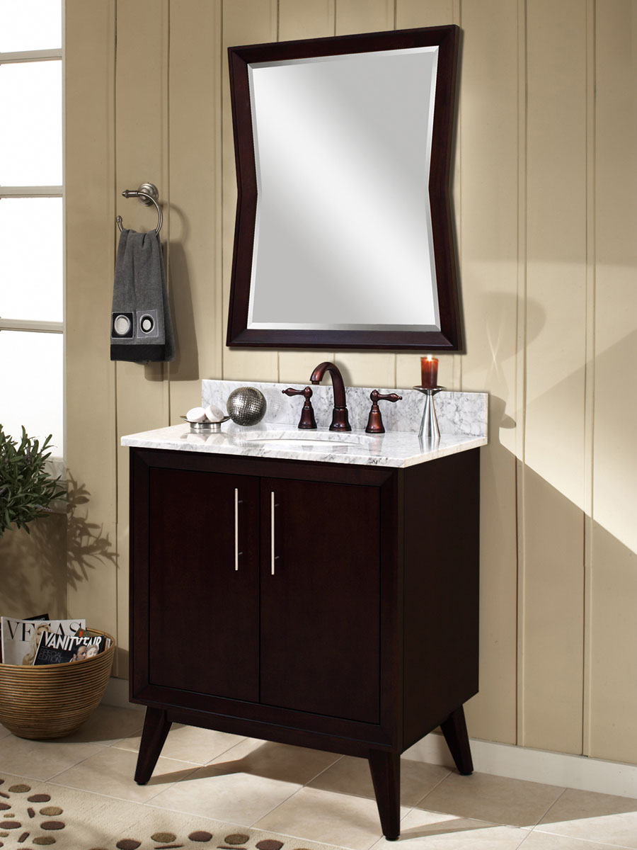 24" Eaton Single Vanity - with optional mirror 24" Eaton Single Vanity - with optional mirror