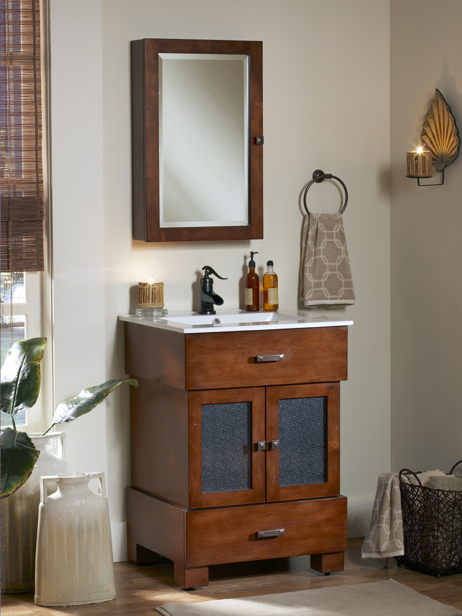 24" Citation Single Bath Vanity - with optional medicine cabinet