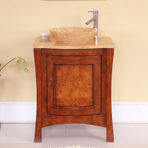 26" San Cono Vessel Sink Vanity 26" San Cono Vessel Sink Vanity