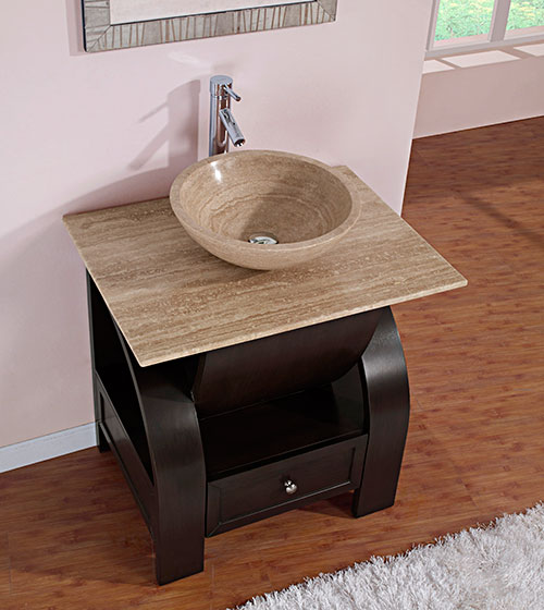 30" Cali Vessel Sink Vanity 30" Cali Vessel Sink Vanity
