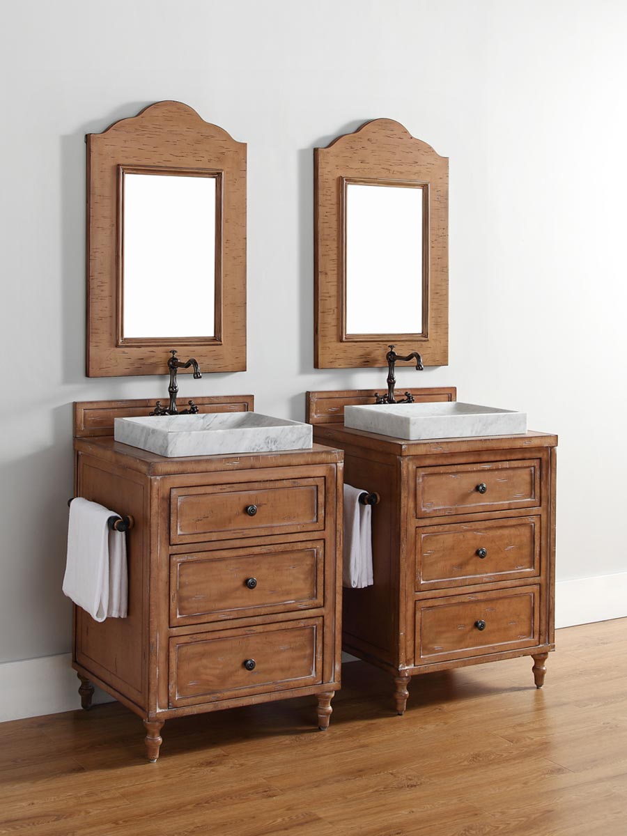 Shown with Wood Top (Vessel Sink Shown Not Included) Shown with Wood Top (Vessel Sink Shown Not Included)