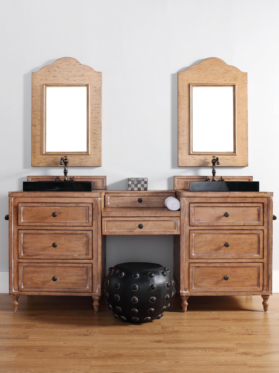 Shown with Wood Top (Vessel Sink Shown Not Included) Shown with Wood Top (Vessel Sink Shown Not Included)