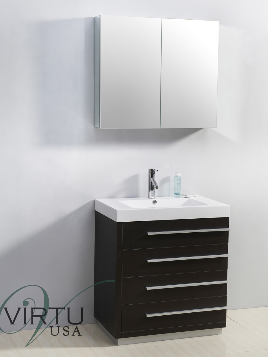 31.5" Bailey Single Bath Vanity in Wenge 31.5" Bailey Single Bath Vanity in Wenge