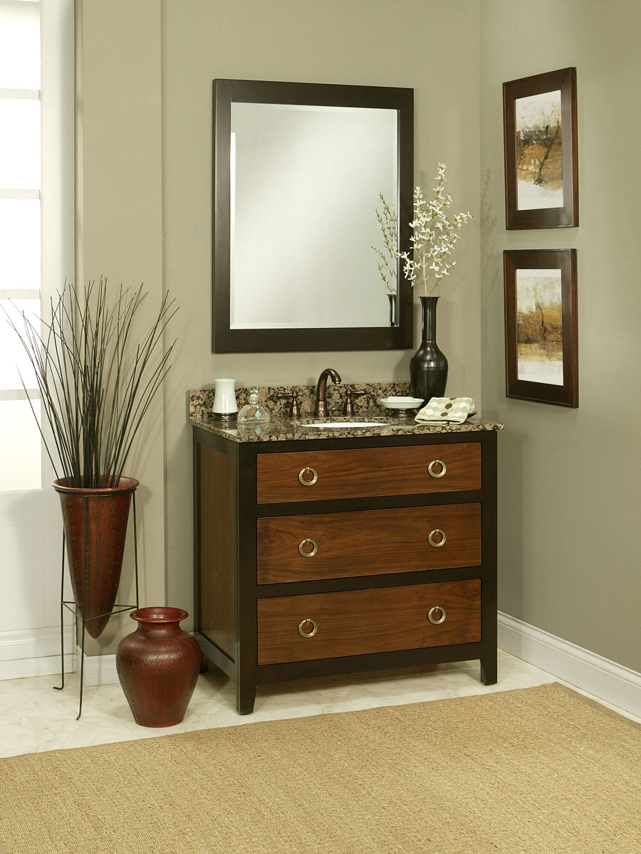 30" Urban Loft Single Vanity - With optional top and mirror 30" Urban Loft Single Vanity - With optional top and mirror