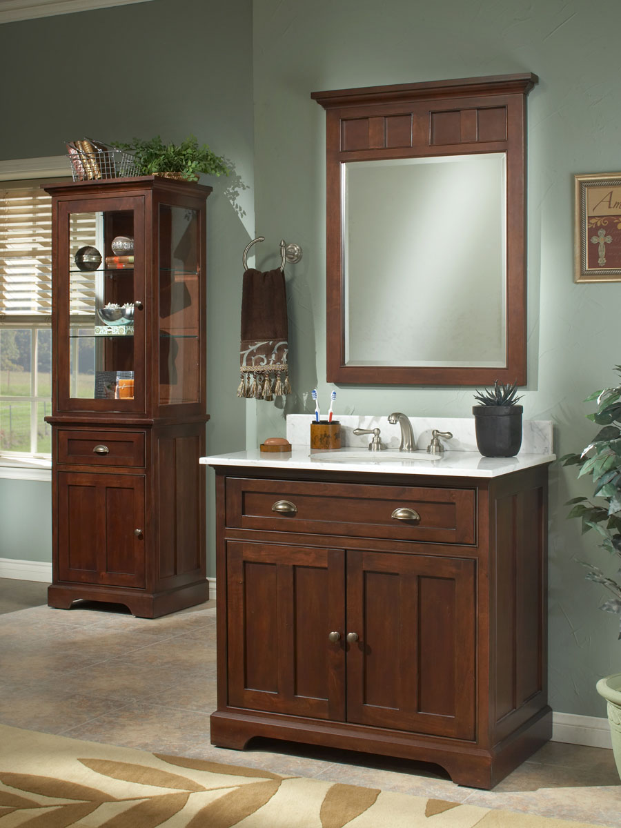 30" Somerset Single Vanity - shown with optional top 30" Somerset Single Vanity - shown with optional top