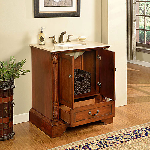 Double-Door Cabinet and Single Drawer Double-Door Cabinet and Single Drawer