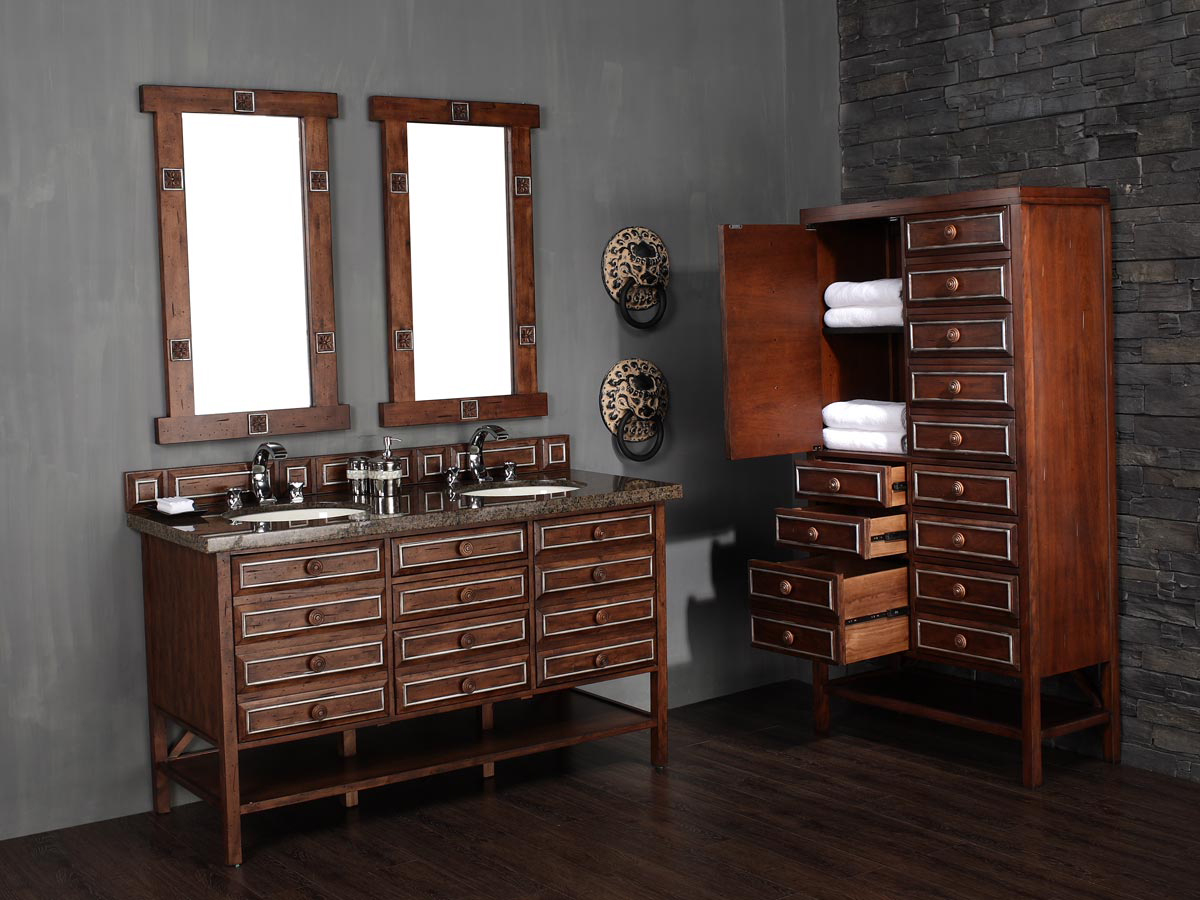 Shown with Tropical Brown Granite Top Shown with Tropical Brown Granite Top